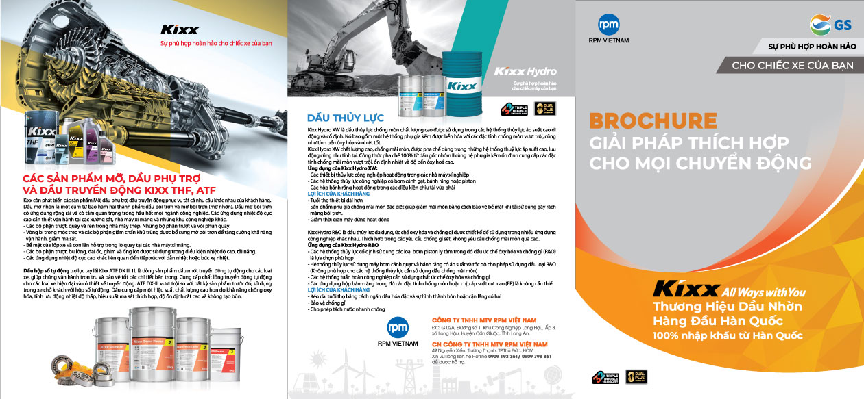 Brochure sản phẩm