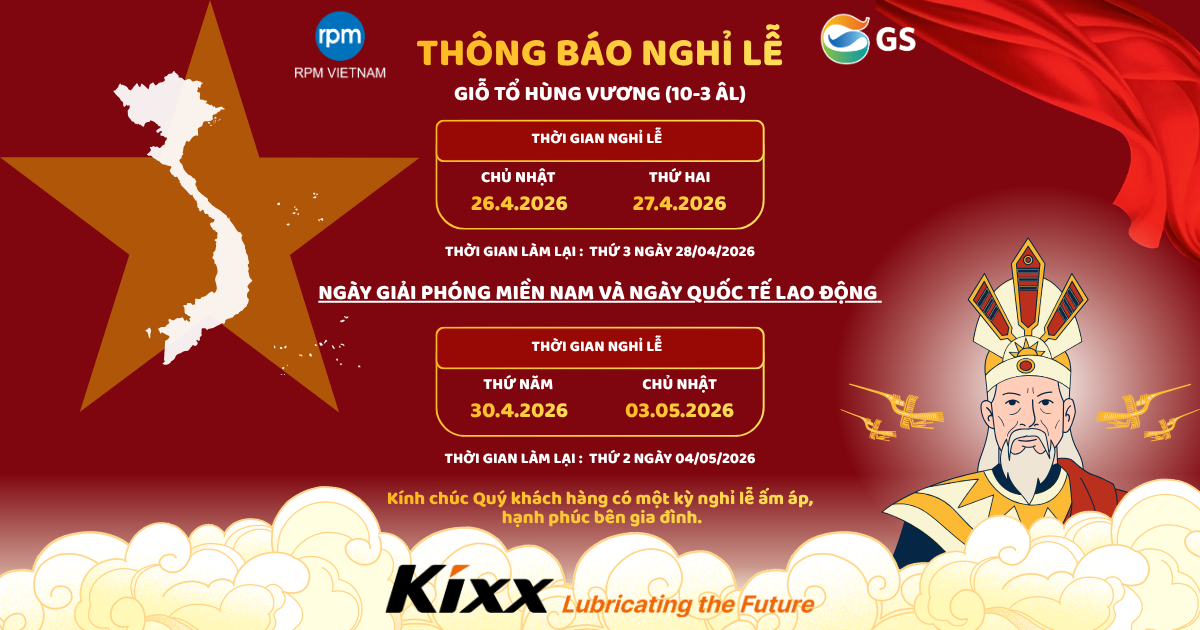 RPM Việt Nam trân trọng thông báo lịch nghỉ Tết dương lịch 2026