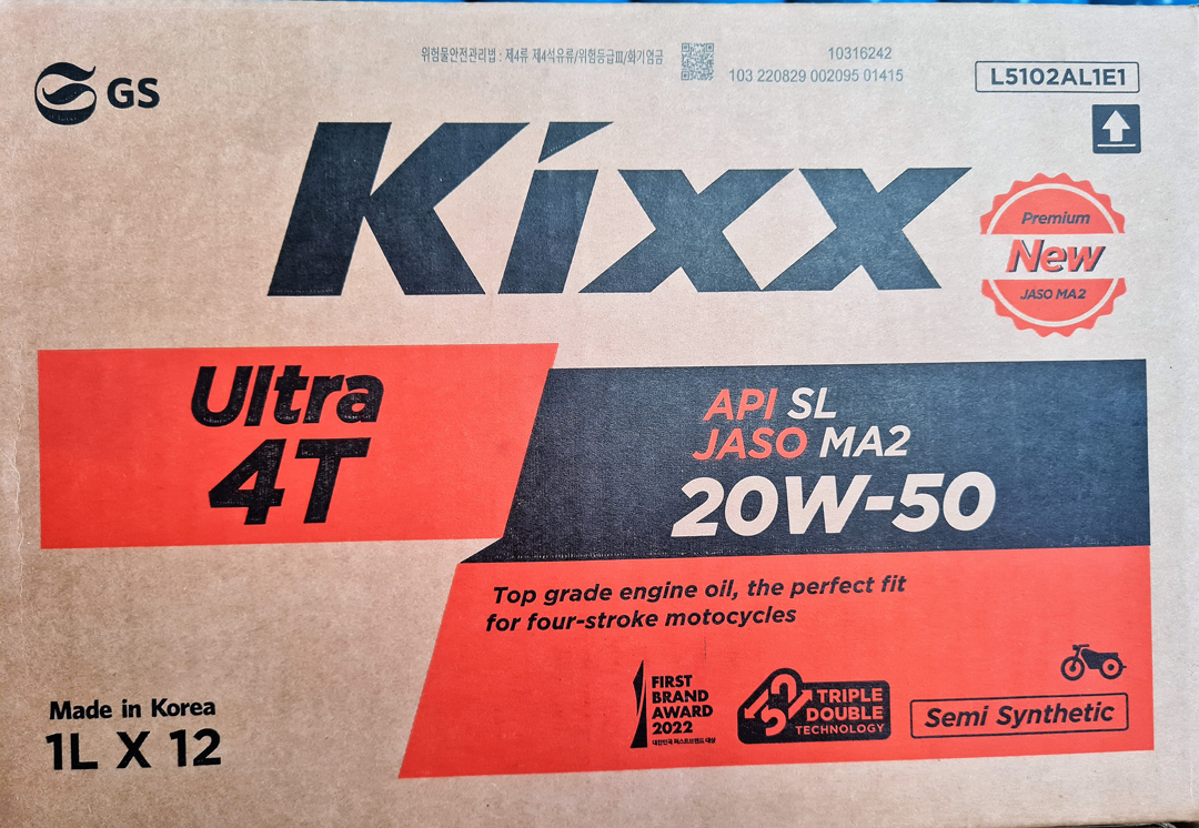 Kixx Ultra 4T SL/MA2 20W50