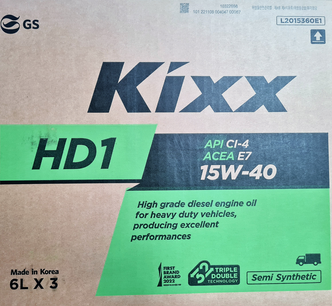 Kixx HD1 CI-4/E7 15W40