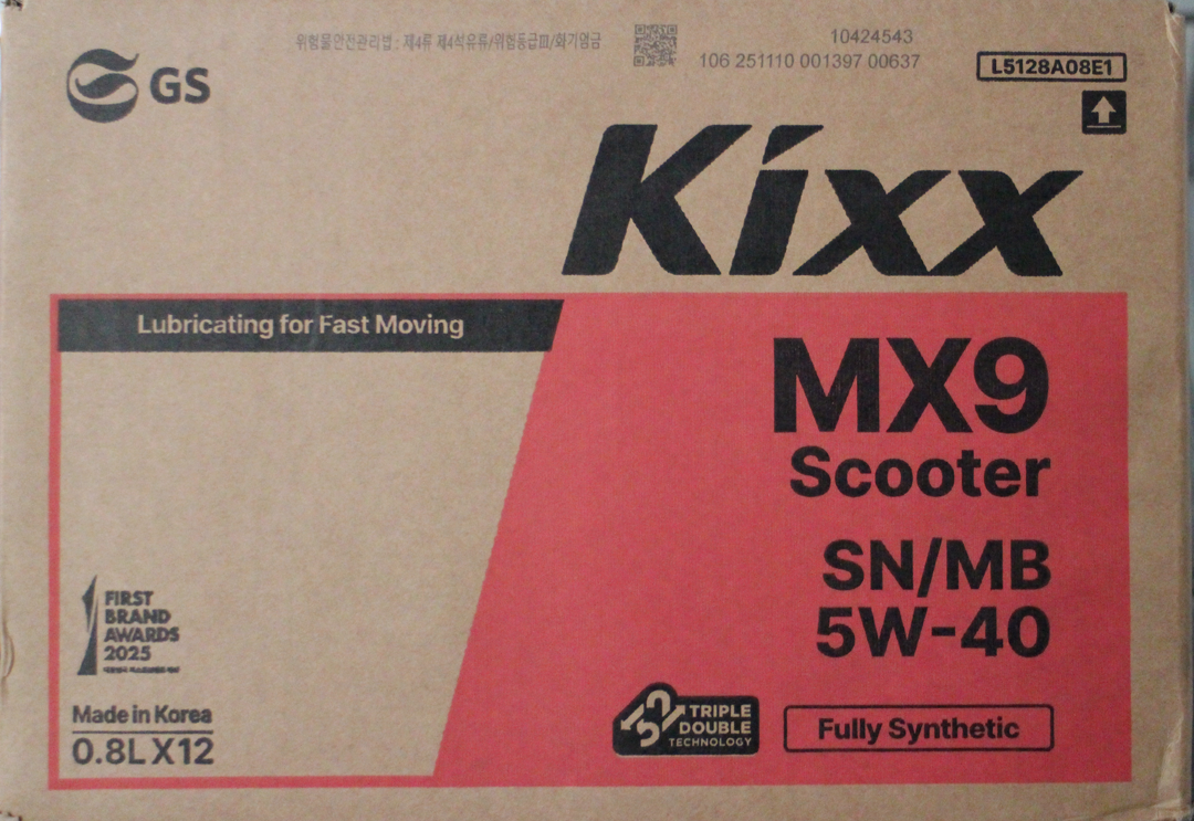 Kixx MX9 Scooter SN/MB 5W40