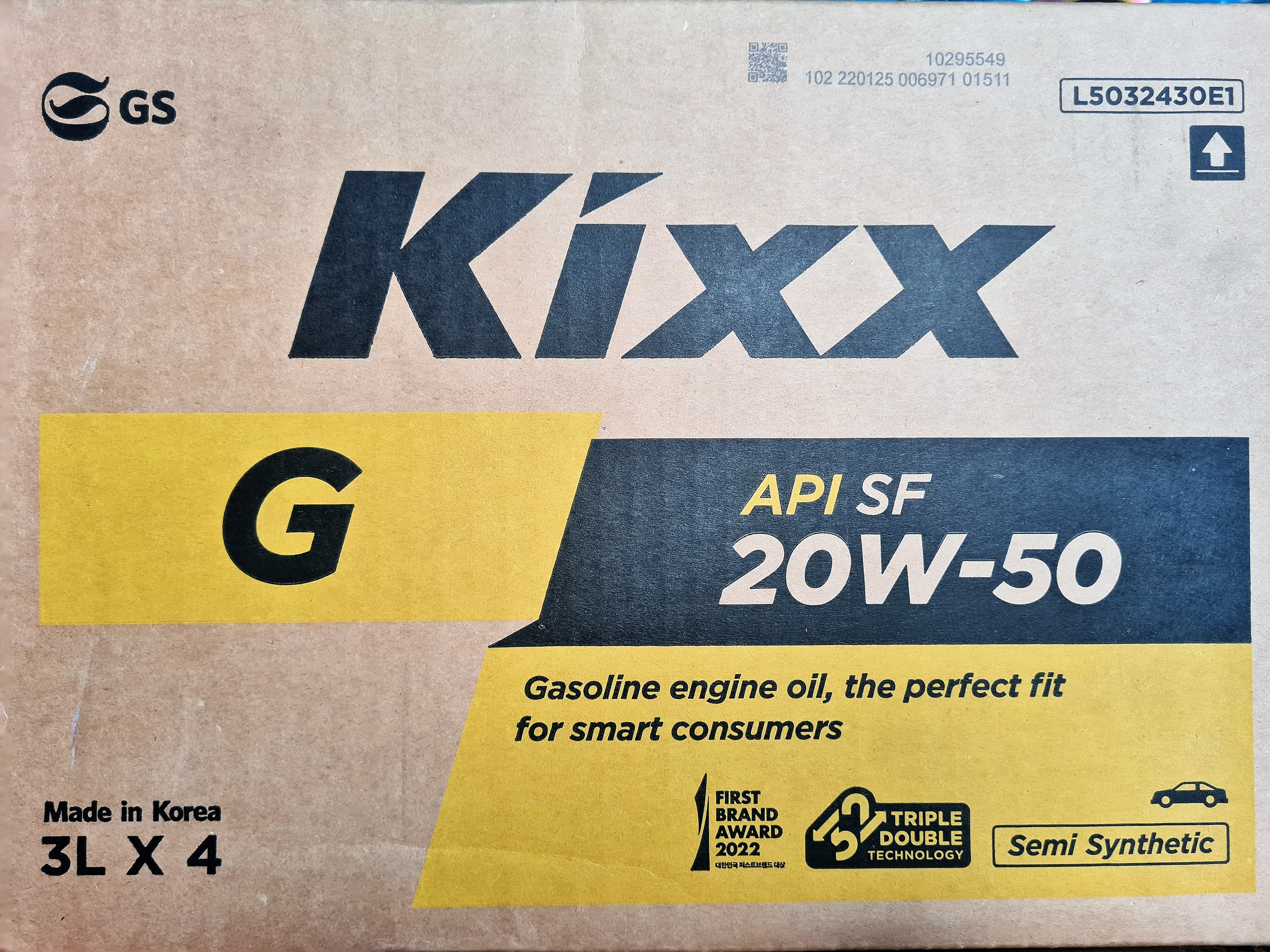 Kixx G SF 20W50